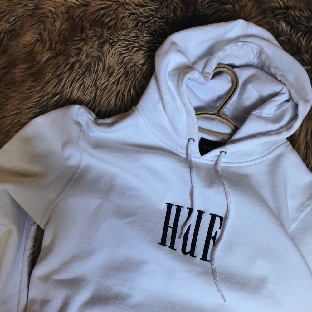 White HUF Hoodie